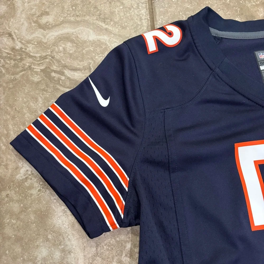 Nike Women’s Chicago Bears Khalil Mack Navy 100th Season On field‎ Jersey sz L